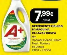 Intermarché A+ - detergente líquido p/maquina de lavar roupa promoção