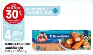Intermarché Capitão iglo - 15 douradinhos promoção