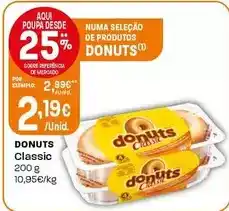 Intermarché Donuts - classic promoção