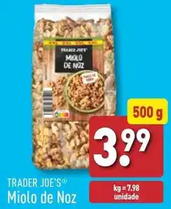 ALDI Trader joe's - miolo de noz promoção