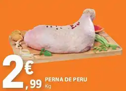 E.Leclerc Perna de peru promoção