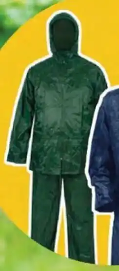 Fato de Chuva Nylon Verde XL