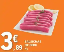 E.Leclerc Salsichas de peru promoção