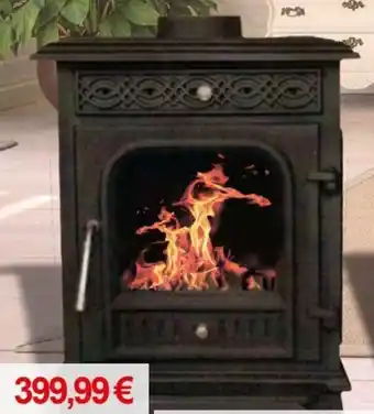 Salamandra a Lenha Ferro Fundido Marselha 62x46x40cm
