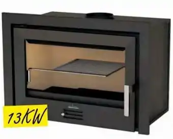 OvarMat Recuperador de Calor a Lenha Ventilaado I12SB 13kw promoção