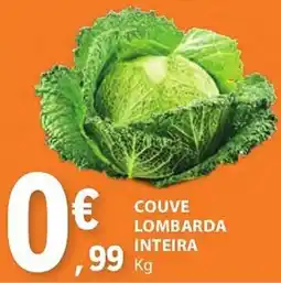 E.Leclerc Couve lombarda inteira promoção