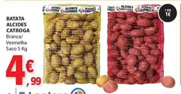 E.Leclerc Batata alcides catroga branca/ vermelha saco promoção