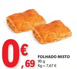 E.Leclerc Folhado misto promoção