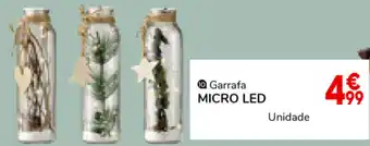 Conforama Garrafa Micro Led promoção