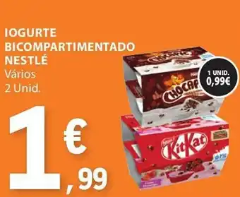 E.Leclerc Iogurte bicompartimentado nestlé promoção