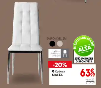 Conforama Cadeira Malta promoção