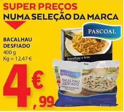 E.Leclerc Bacalhau desfiado promoção
