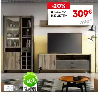 Conforama Móvel TV Industry promoção