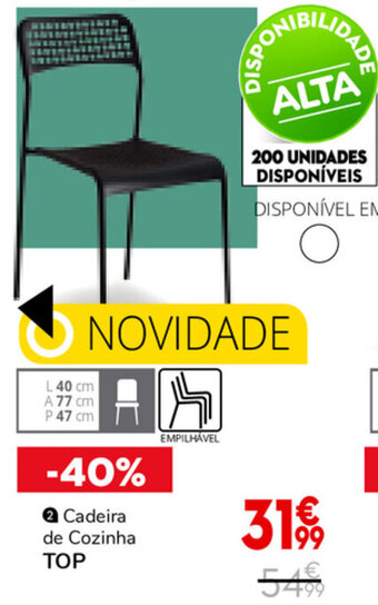Conforama Cadeira de Cozinha Top promoção