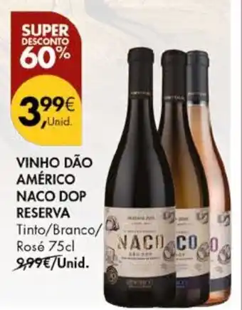 Pingo Doce Vinho dão américo naco dop reserva promoção