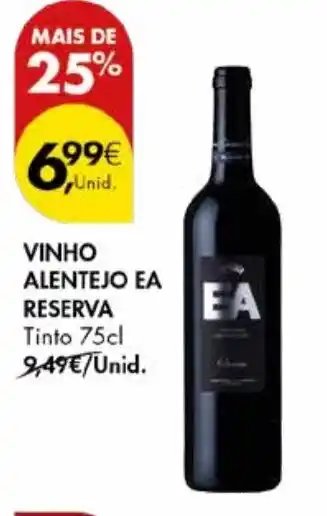 Pingo Doce Vinho alentejo ea reserva promoção