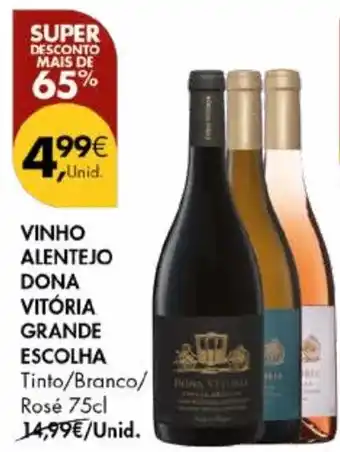 Pingo Doce Vinho alentejo dona vitória grande escolha promoção