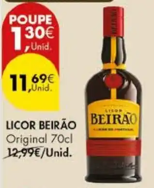 Pingo Doce Licor beirão promoção