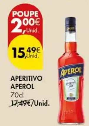 Pingo Doce Aperitivo Aperol promoção