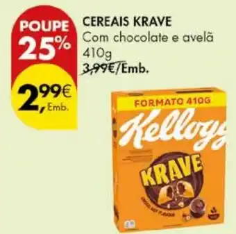 Pingo Doce Cereais krave promoção