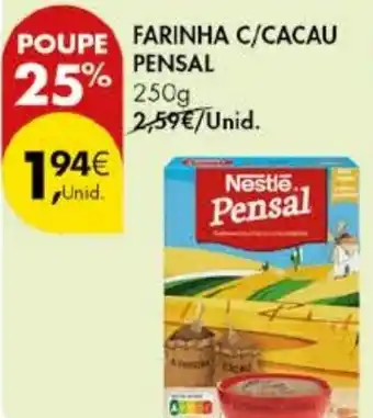 Pingo Doce Farinha c/cacau pensal promoção