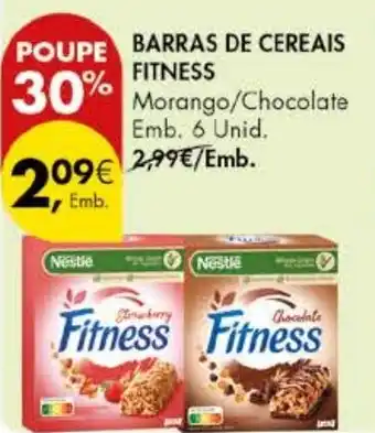 Pingo Doce Barras de cereais fitness promoção