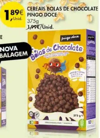 Pingo Doce Cereais bolas de chocolate pingo doce promoção