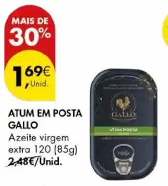 Pingo Doce Atum em posta gallo promoção