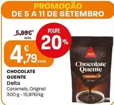 Intermarché Delta - chocolate quente promoção