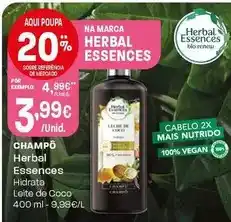 Intermarché Herbal essences - champo promoção