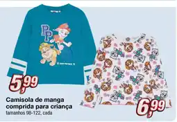 kik Camisola de manga comprida para criança promoção