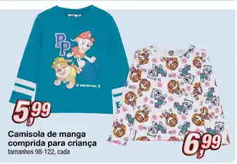 kik Camisola de manga comprida para criança promoção