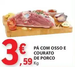 E.Leclerc Pá com osso e courato de porco promoção