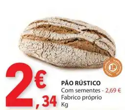 E.Leclerc Pão rústico promoção