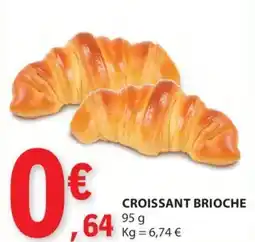 E.Leclerc Croissant brioche promoção