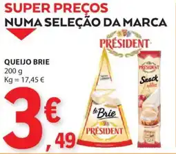 E.Leclerc Queijo brie promoção