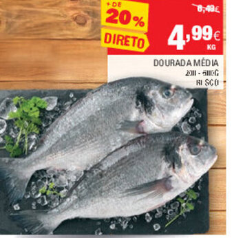 Continente Dourada Média promoção