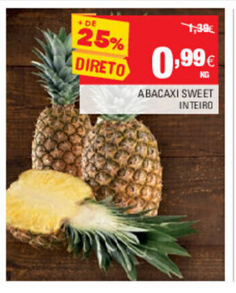 Continente Abacaxi Sweet Inteiro promoção