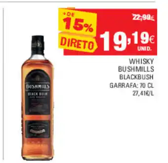 Continente Whisky Bushmills Blackbush 70cl promoção
