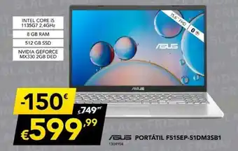 ASUS Portátil Intel Core i5