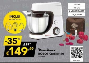 Radio Popular Moulinex Robot promoção