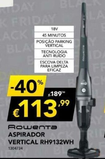 Radio Popular Rowenta Aspirador Vertical promoção