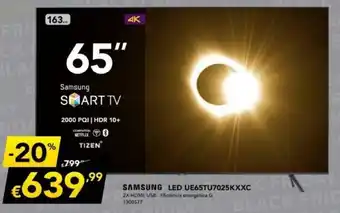 Radio Popular Samsung Smart TV 65" promoção