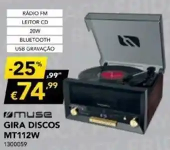Muse Gira Discos MT112W