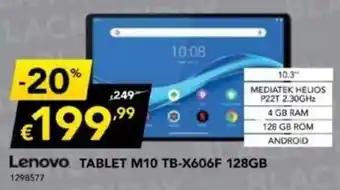Radio Popular Lenovo Tablet M10 TB-X606F 128GB promoção