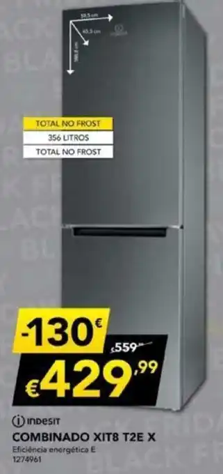 Radio Popular Indesit Combinado XIT8 T2E X promoção