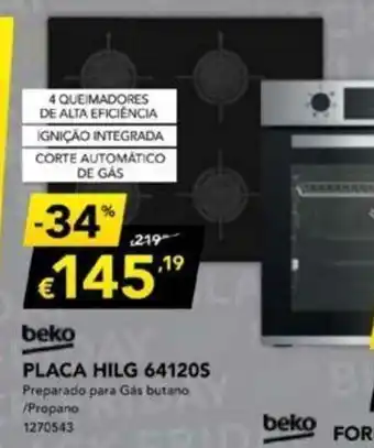 Radio Popular Beko Placa HILG 64120S promoção