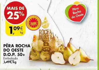 Pingo Doce Pêra Rocha do Oeste D.O.P. 50+ promoção