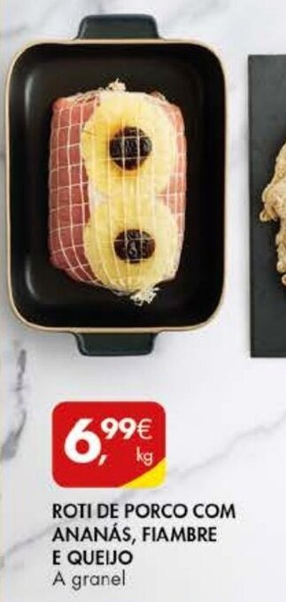 Pingo Doce Roti de Porco com Ananás, Fiambre e Queijo promoção