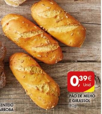 Pingo Doce Pão de Milho e Girassol 80g promoção